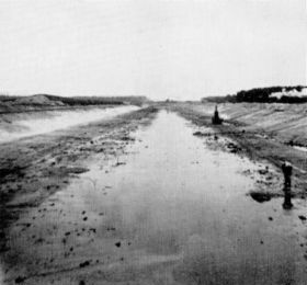 aanleg Maas-Waalkanaal 1924